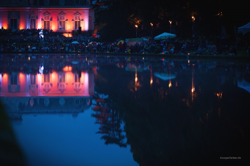 Lichterfest 2016 im Benrather Schlosspark