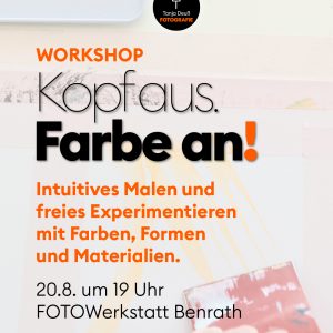 Kopf aus. Farbe an! Intuitives Malen am 20.8.2026