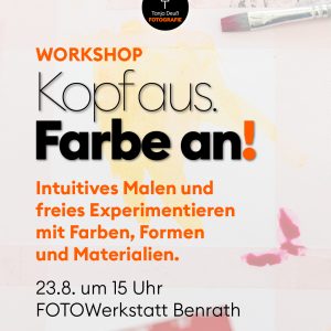 Kopf aus. Farbe an! Intuitives Malen am 23.8.2026